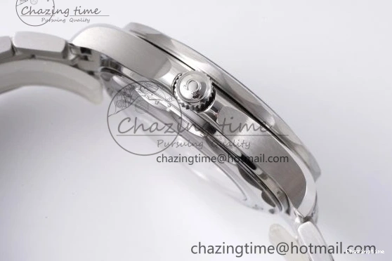 0310 Affordable Seamaster Diver 300M ZF 1:1 Best Edition Blue Ceramic Gray Dial on SS Bracelet A 7734